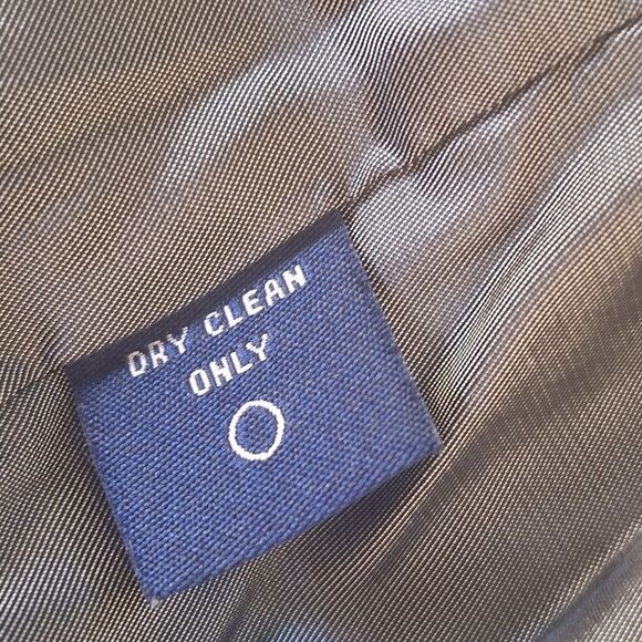 Austin Reed London Wool Cashmere Full Zip Vest with Pockets Men's Large Black - Picture 15 of 16